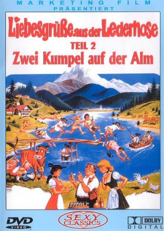 Liebesgrüße aus der Lederhose 2. Teil: Zwei Kumpel auf der Alm (1974) [ German sex comedy ]