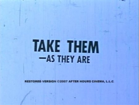 Take Them - As They Are (1970)